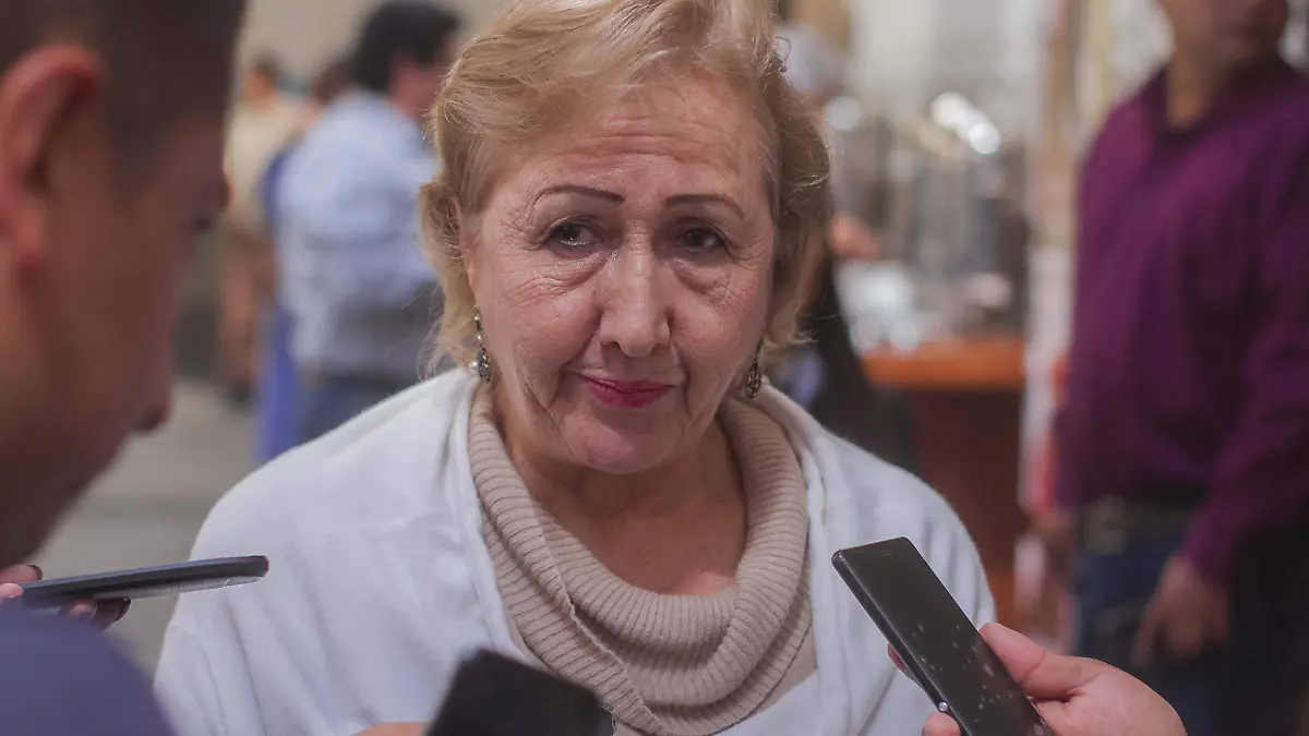 Rosa Maria Cruz Lesbros, integrante del Comite de Participacion Ciudadana del Sistema Nacional Anticorrupcion.  Foto Cesar Ortiz.